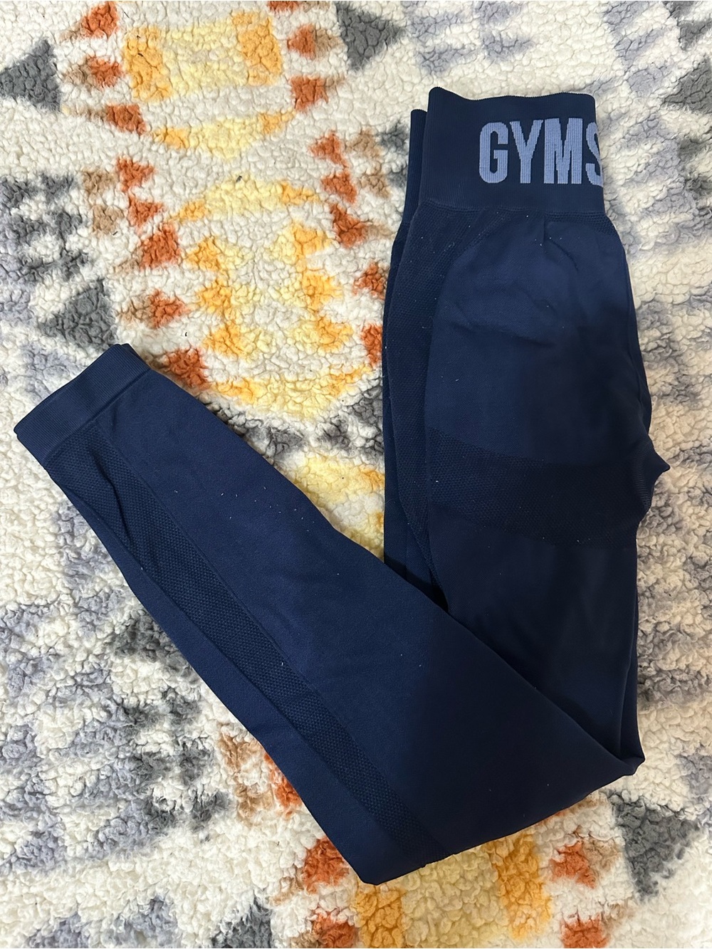 Gymshark Black Seamless High Waist Leggings Estimated Size Small